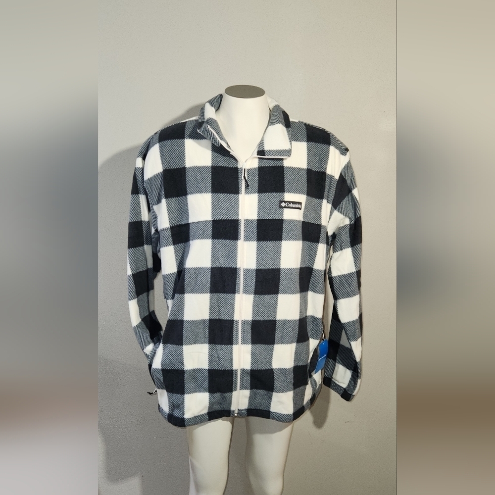 NWT Columbia Steens Mountain Full Zip Printed Jacket Men's